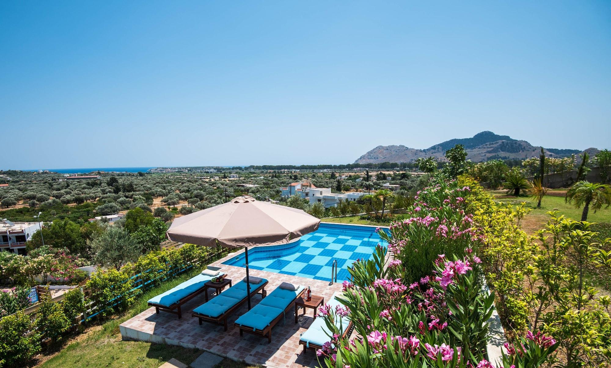 Kolymbia Sun Apartment Exterior foto